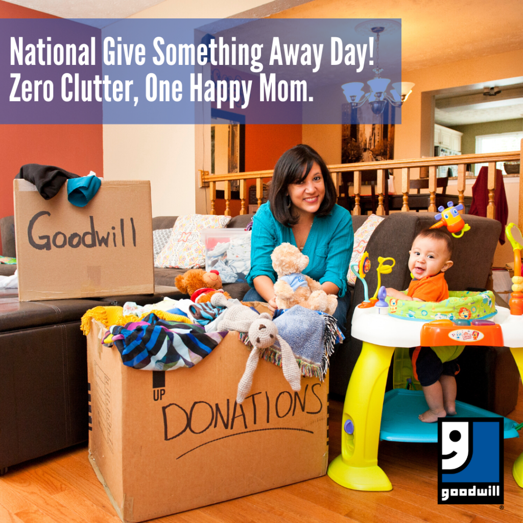 National Give Something Away Day Goodwill North Central Texas